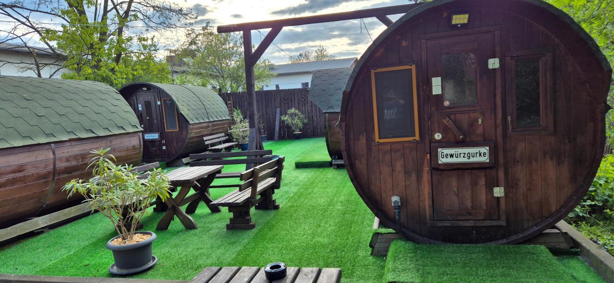 Mini Hotel Uebernachten Im Gurkenfass Lübbenau Kültér fotó