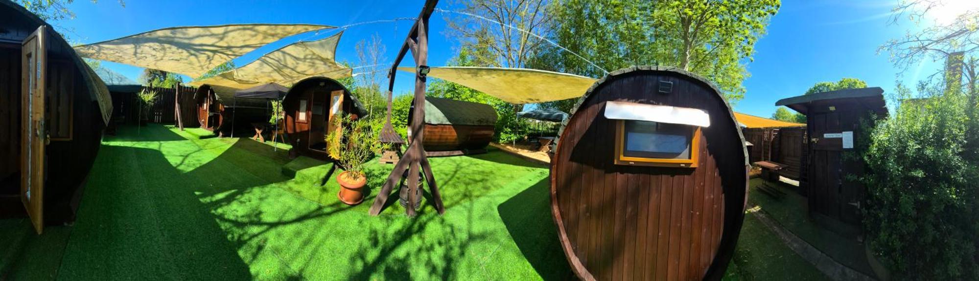 Mini Hotel Uebernachten Im Gurkenfass Lübbenau Kültér fotó